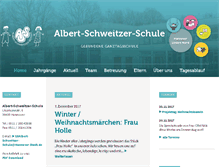 Tablet Screenshot of albert-schweitzer-schule-hannover.de